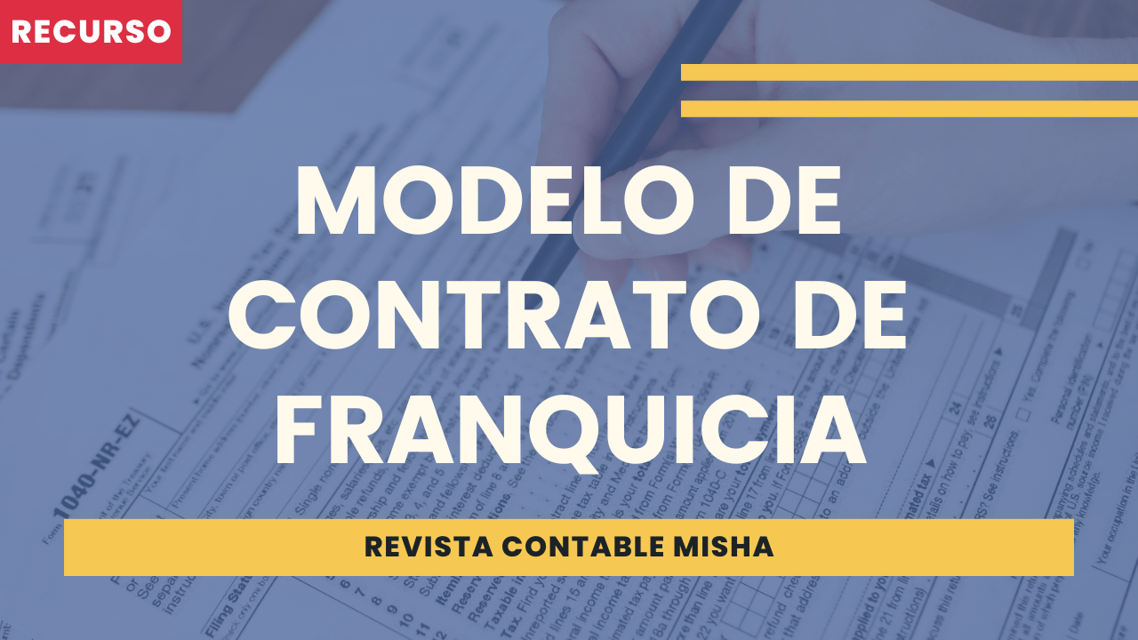 Modelo De Contrato De Franquicia Noticiero Contable