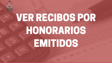 ver recibos por honorarios emitidos