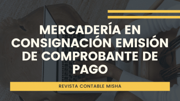 emision de comprobantes de pago consignacion