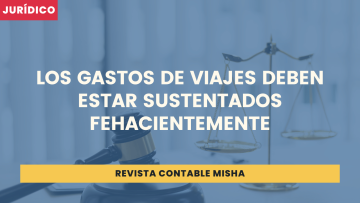 gastos de viaje sustento.