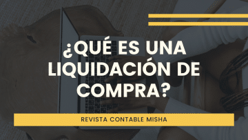 que es liquidacion compra