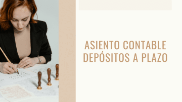 asiento contable depositos a plazo