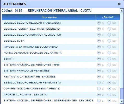 Remuneracion Integral Anual PLAME