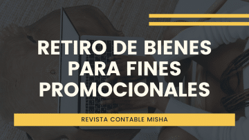 IGV por retiro de bienes promocionales