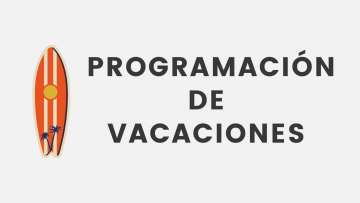 programacion de vacaciones