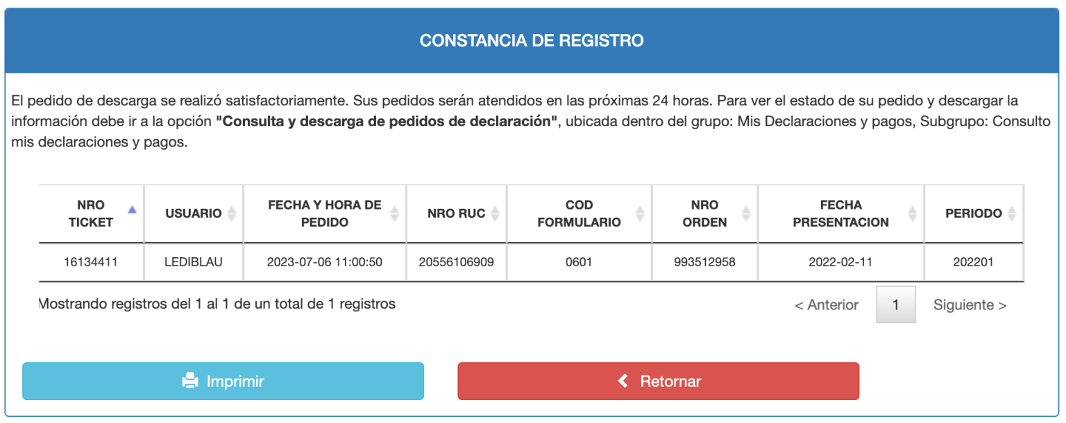 Copia De Tus Declaraciones Pdt 621 Pdt Plame Sunat Noticiero Contable 5334