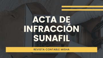 acta infraccion SUNAFIL