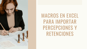 macros excel percepciones y retenciones
