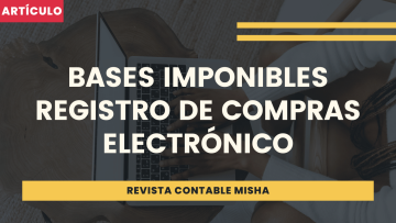 bases imponibles registro de compras