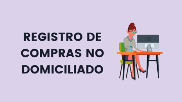 Registro de Compras No domiciliado