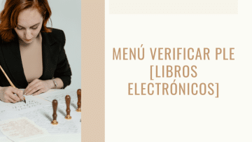 menu verificar libros electronicos