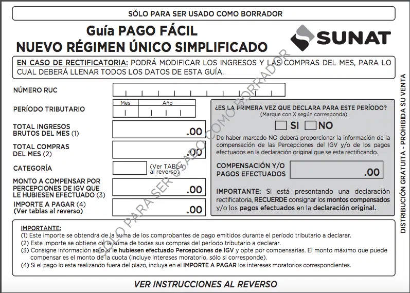 formato nuevo rus formato nuevo rus