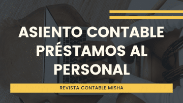 asiento contable prestamo personal