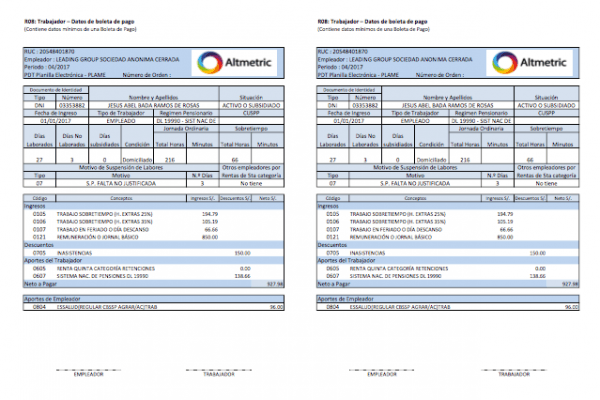 Boletas De Pago Plame En Excel Actualizado 2021 Noticiero Contable 0687