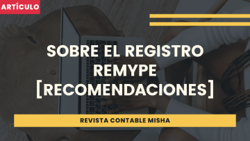 registro del REMYPE