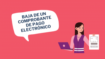 Baja de un Comprobante de Pago Electronico