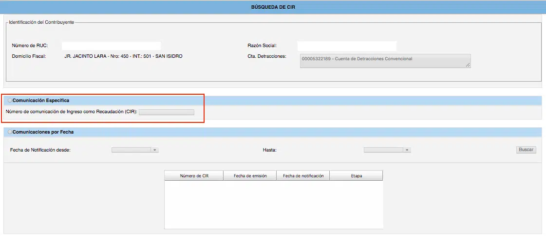 Solicitud de descargos de ingreso de recaudacion Solicitud de descargos de ingreso de recaudacion
