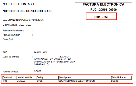 factura electronica-APP SUNAT factura electronica-APP SUNAT