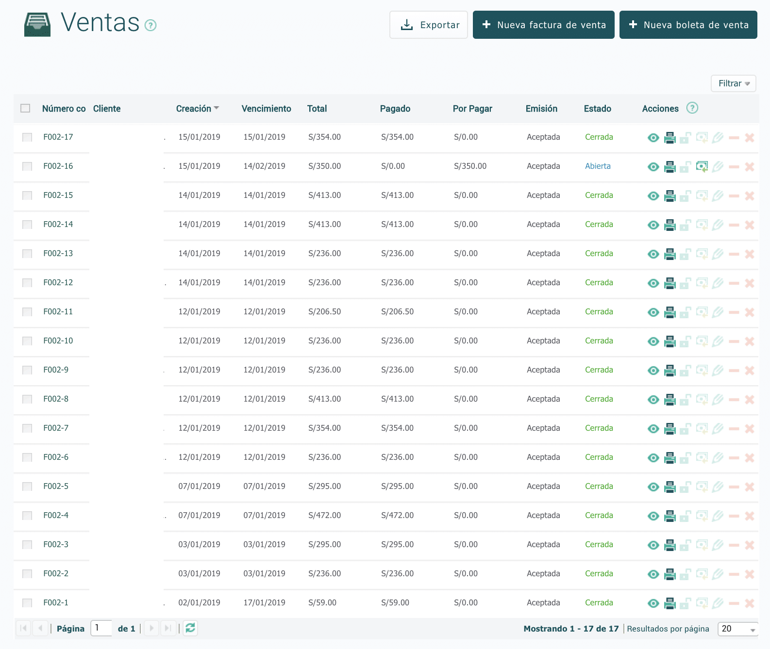 Reportes de Ventas Alegra