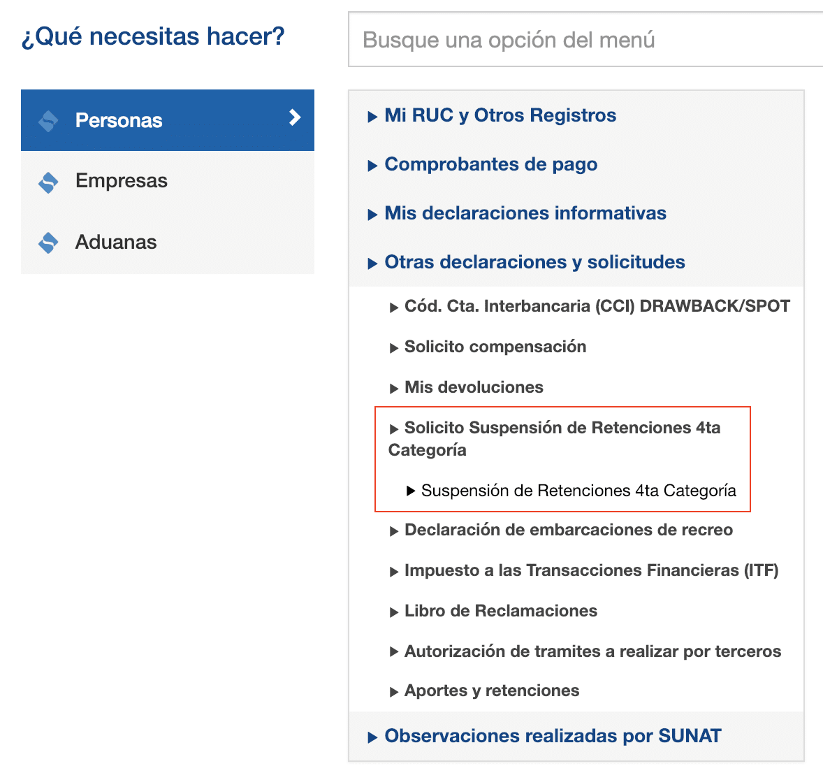 Suspensión de Cuarta Categoría 2024 SUNAT Noticiero Contable