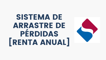 Sistema de Arrastre de Perdidas Renta Anual