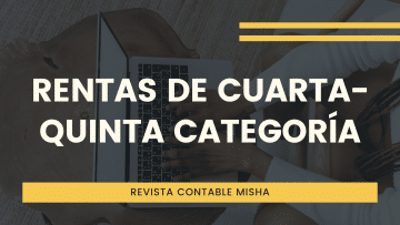 rentas cuarta quinta categoria