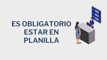 Es obligatorio estar en planilla