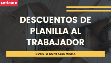 descuentos planilla trabajador