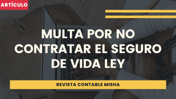 multa por no contratar seguro vida ley