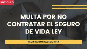 multa por no contratar seguro vida ley