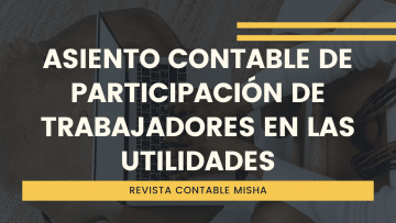 asiento contable de utilidades