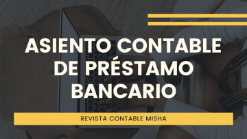 asiento contable de prestamo
