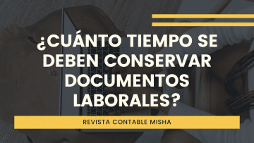 tiempo para guardar documentos laborales
