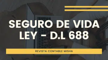 seguro de vida ley D.L 688