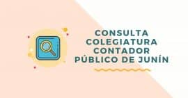 consulta colegiatura de contador publico junin