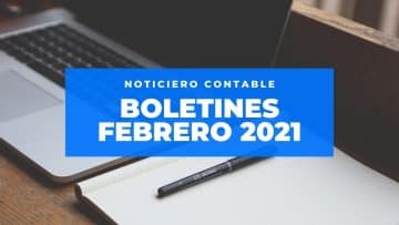 Boletines del Mes Febrero 2021