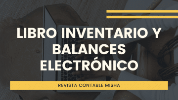 Libro de Incentario y Balances Electronico