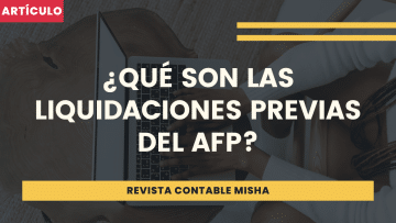 liquidaciones previas