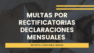 multas por declaraciones mensuales