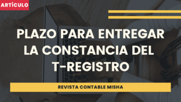 plazo entregar constancia