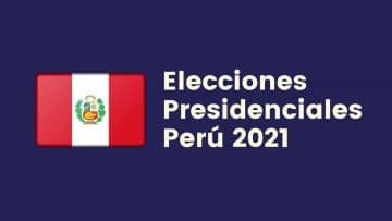 Elecciones Presidenciales Peru