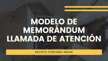 modelo de llamada de atencion