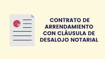 Modelo de contrato de arrendamiento desalojo