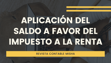 aplicacion saldo favor renta