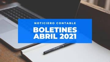boletines abril 2021