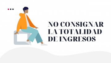 No Consignar Ingresos afectos al IGV