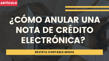como anular nota de credito
