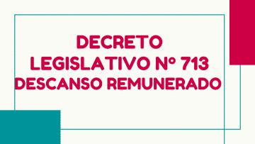 decreto legislativo 713 - descanso remunerado