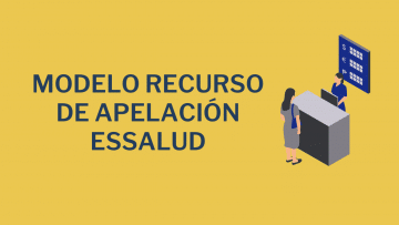 Modelo Recurso de Apelacion EsSalud