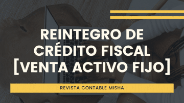 Reintegro de Credito Fiscal